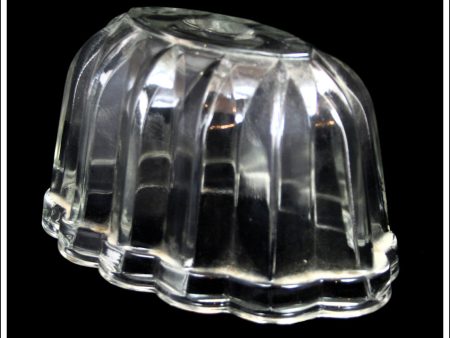 Vintage Glass Jelly Mould. One Pint (Style 2). Online