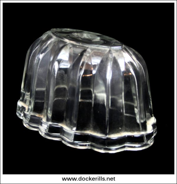 Vintage Glass Jelly Mould. One Pint (Style 2). Online