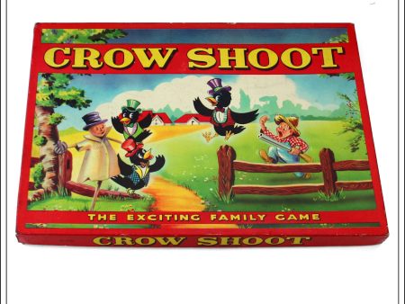 Crow Shoot Game, Louis Marx & Co., Ltd. Great Britain. Vintage Shooting Game, 1950 60 s Toy. Fashion