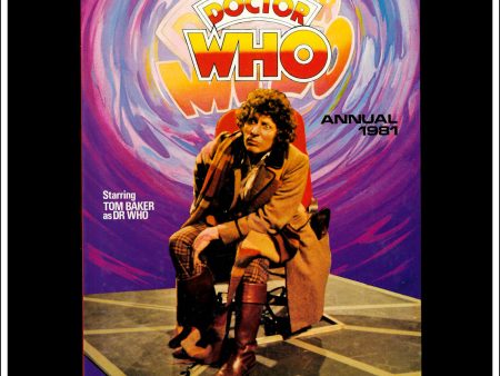 Dr Who Annual For 1981. Tom Baker. Sale