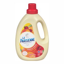 Assouplisseur de tissus liquide au parfum de Pomelo Punch - 45 brassées-1,48 L - La Parisienne Discount