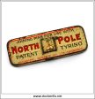 Vintage North Pole Patent Tyring Pins Tin. Leicester Rubber Co., Ltd. on Sale