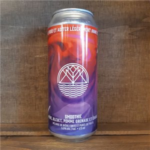 Les Insulaires - Smoothie sour - Mûres, bleuets, pomme grenade et sirop d érable 473ml Online now