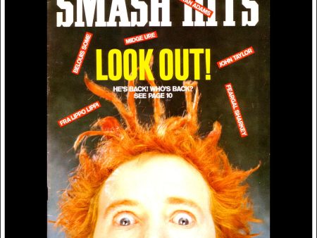 Smash Hits Magazine, February 12 - 25, 1986. Vol. 8, No. 4. Online now