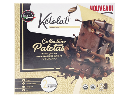 Barre de dessert glacée biologique sans produits laitiers - Kétolat Cheap