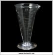 Victorian   Antique Hand Blown & Engraved Graduated Glass Apothecary Measure. - 4.50 Inches High Discount