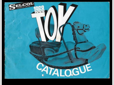 Original Vintage Sales Catalogue   Brochure 1968 for Selcol Ltd., England. Plastic Toy Manufacturer. Fashion