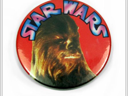 Vintage Star Wars Chewbacca Badge 1977. Online Sale