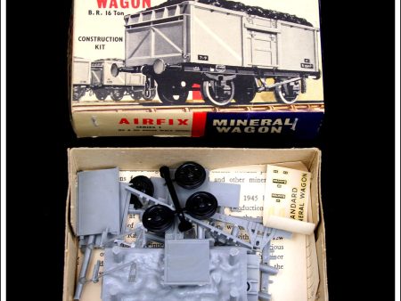 Airfix Mineral Wagon HO OO Scale Kit. Vintage Type 2 Box. Cheap