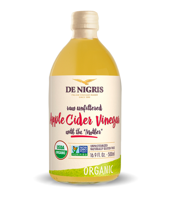 Vinaigre de cidre de pomme biologique non filtré De Nigris Hot on Sale