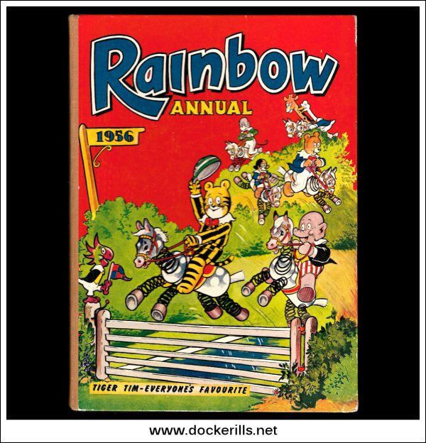 Rainbow Annual 1956. Featuring Tiger Tim Online Sale