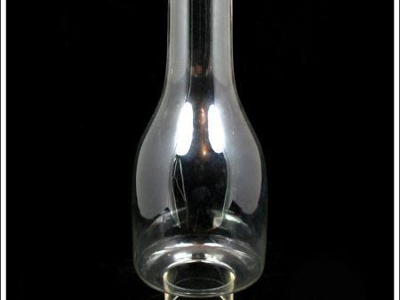 Antique Oil Lamp Chimney - Flask Shaped - 2 inch fitting. For Cheap