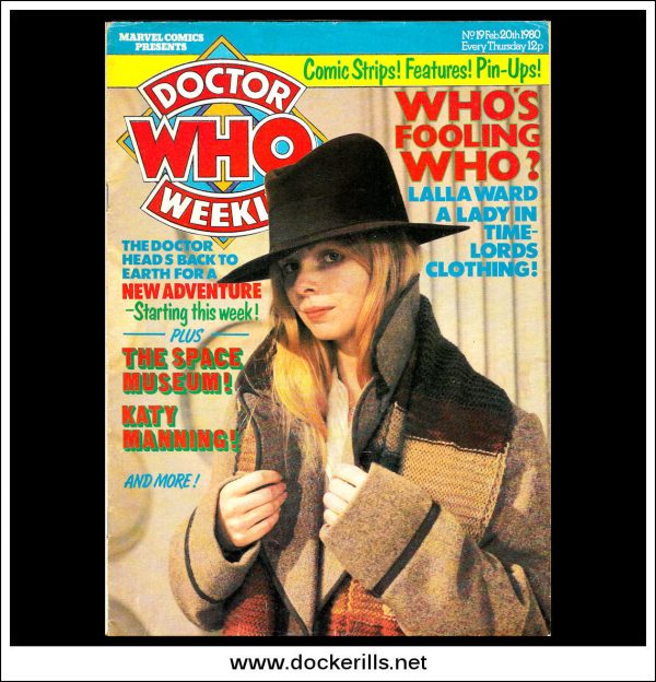 Dr Who Weekly Magazine No.19, 1980. Online Sale