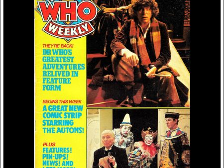 Dr Who Weekly Magazine No.40, 1980. on Sale