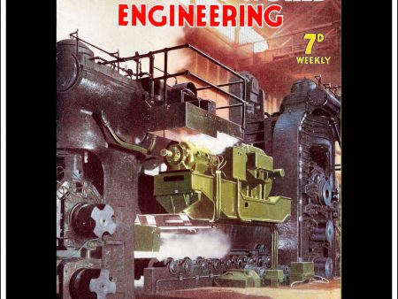 Wonders Of World Engineering Magazine No. 46. 1938. Cover -  Steel Rolling Mills In The USA, At The Homestead Works Of The Carnegie Illinois Steel Corporation. Online