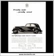 Daimler Light Twenty Saloon. Original Vintage Advert From February 10th, 1937. For Sale