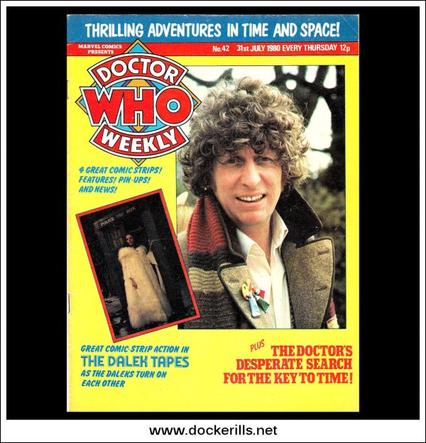 Dr Who Weekly Magazine No.42, 1980. For Sale