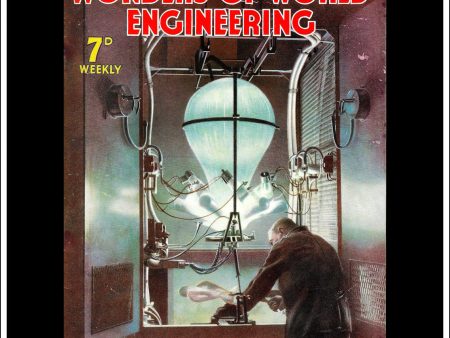 Wonders Of World Engineering Magazine No. 47. 1938. Cover -  Mercury Arc Rectifier In The London Midland And Scottish Railway Office At Euston, London. Sale