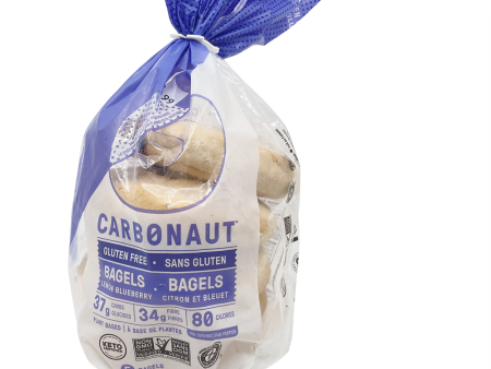 Bagel sans gluten au citron et bleuet - Carbonaut Cheap