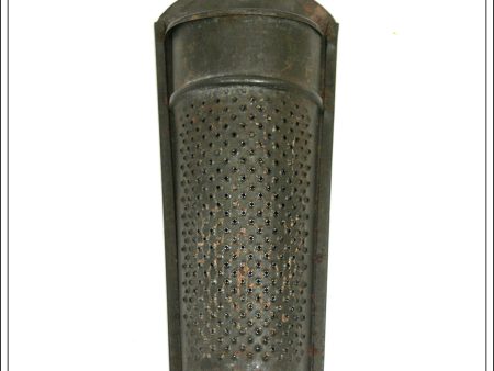 Antique Tin Ware Nutmeg Grater With Storage Compartment. Kitchenalia. Online now