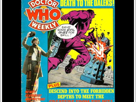 Dr Who Weekly Magazine No.34, 1980. Discount