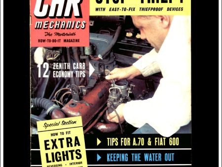 Car Mechanics Magazine February 1961 - Austin A.70, Fiat 500 on Sale