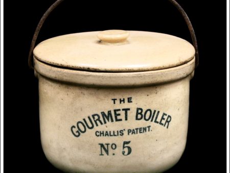 Challis  Patent Gourmet Boiler No. 5. Antique Pudding Basin   Boiler. Online Sale