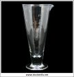 Victorian   Antique Hand Blown & Engraved Graduated Glass Apothecary Measure. - 7 1 2 Inches High. Online