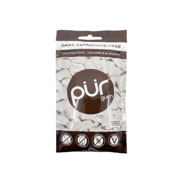 55 morceaux (plusieurs saveurs) - Pur Gum Sale