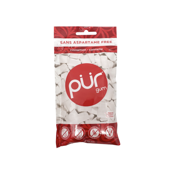 55 morceaux (plusieurs saveurs) - Pur Gum Sale