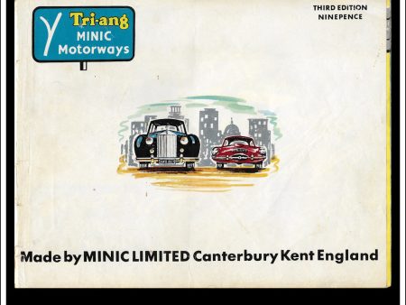 Original Vintage Sales Catalogue   Brochure for Tri-ang Minic Motorways, England. Third Edition, 1963. on Sale