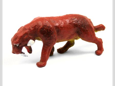 Vintage INPRO Smilodon, 1972. Prehistoric Creature   Dinosaur Series. on Sale