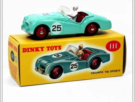 Deagostini   Atlas Dinky 111 Triumph TR2 Sports Car. Fashion