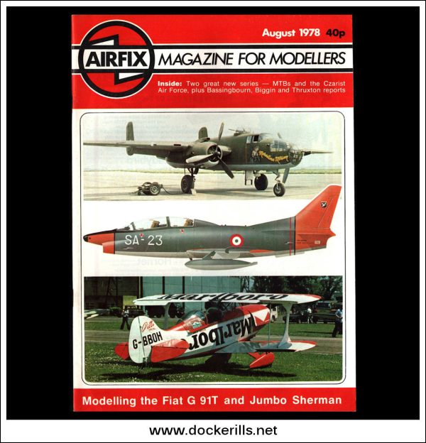 Airfix Magazine, August, 1978. Cheap