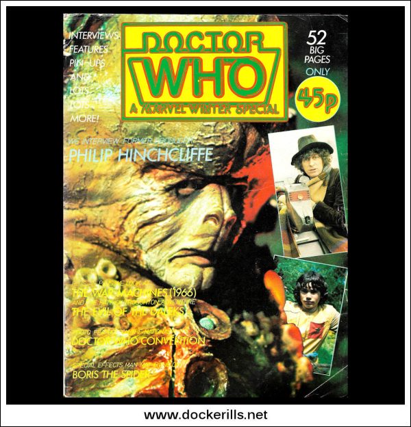 Dr Who Weekly Winter Special Magazine 1981 Sale