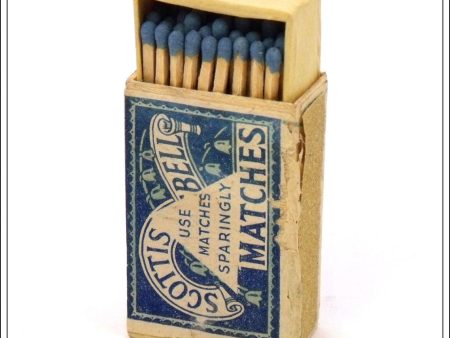 Scottish Bluebell Matches, Bryant & May Ltd. Vintage Original Matchbox With Contents. Online