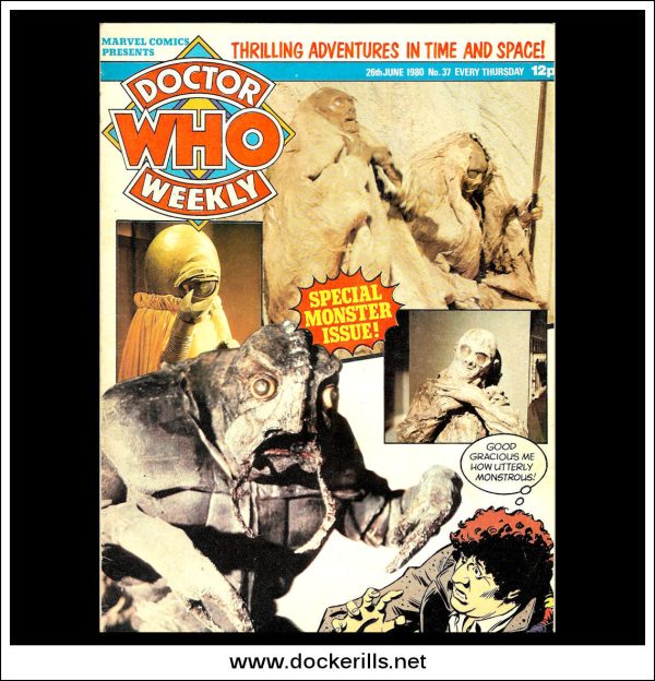 Dr Who Weekly Magazine No.37, 1980. Online Sale