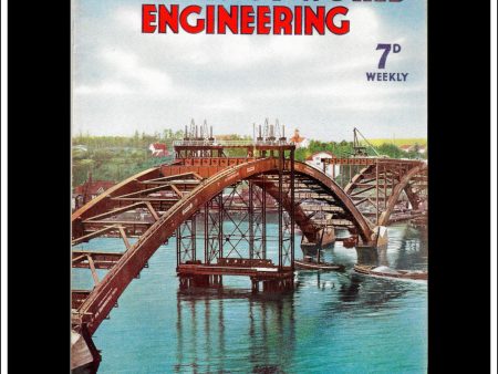 Wonders Of World Engineering Magazine No. 42. 1937. Cover - Construction Of The West Bridge, Across Lake Malar, Stockholm. Sale