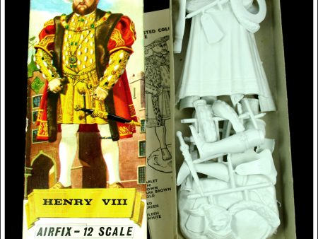 Airfix Henry VIII 1:12 Scale Kit. Vintage Boxed Kit. Fashion