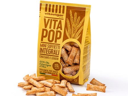 Vitavigor Vita Pop Snack à farine complète Mini soufflets For Cheap