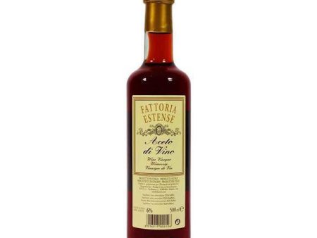 Vinaigre de vin rouge Fattoria Estense For Cheap