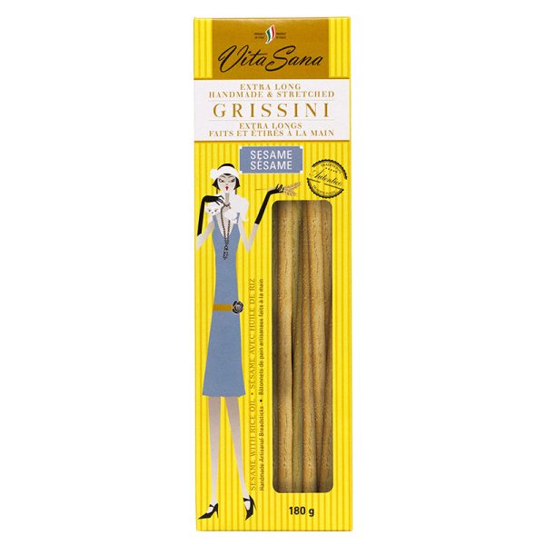 Vita Sana Extra Long Grissini - Sésame Supply