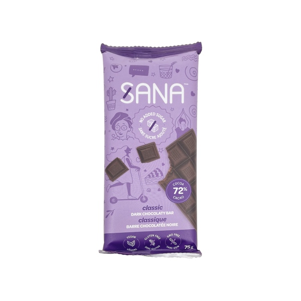 Barre chocolatée (plusieurs saveurs) - Sana Cheap