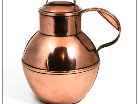 Antique Victorian Copper Guernsey Jug. Fashion