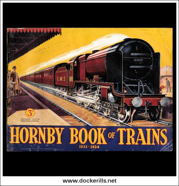 Hornby Book Of Trains 1933-1934.  O  Gauge Catalogue. Online now