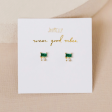 Double Stud Stack Earrings on Sale