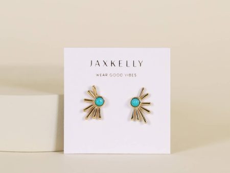 Sun Ray Stud Earrings Online Hot Sale