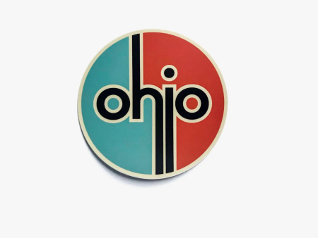 Retro Ohio Sticker For Cheap