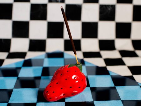 Strawberry Incense Holder Hot on Sale