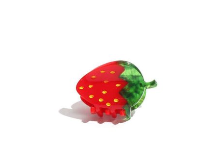 Mini Strawberry Hair Clip Online Sale